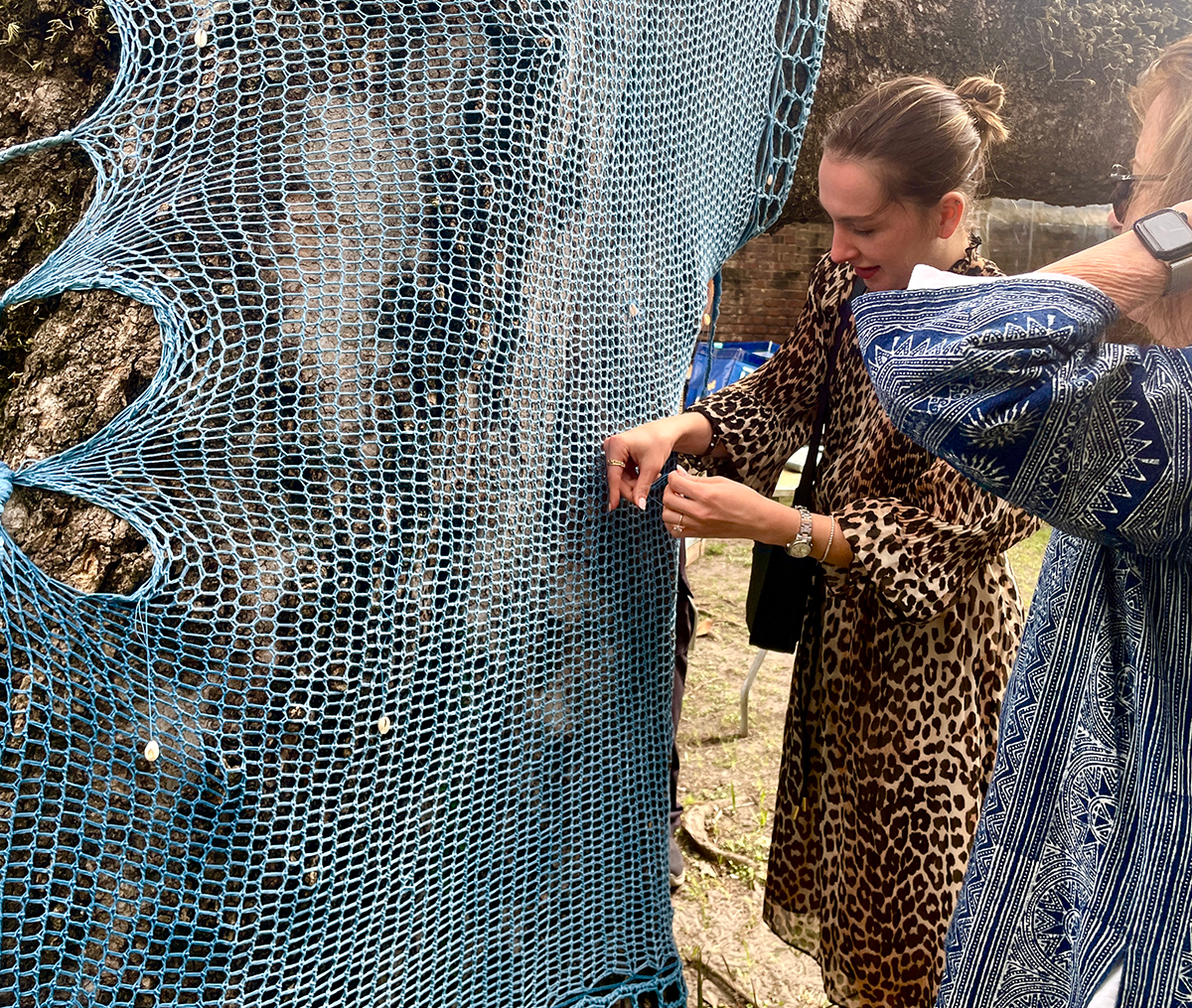 At Aiken-Rhett, eight artists converge in a house of blue