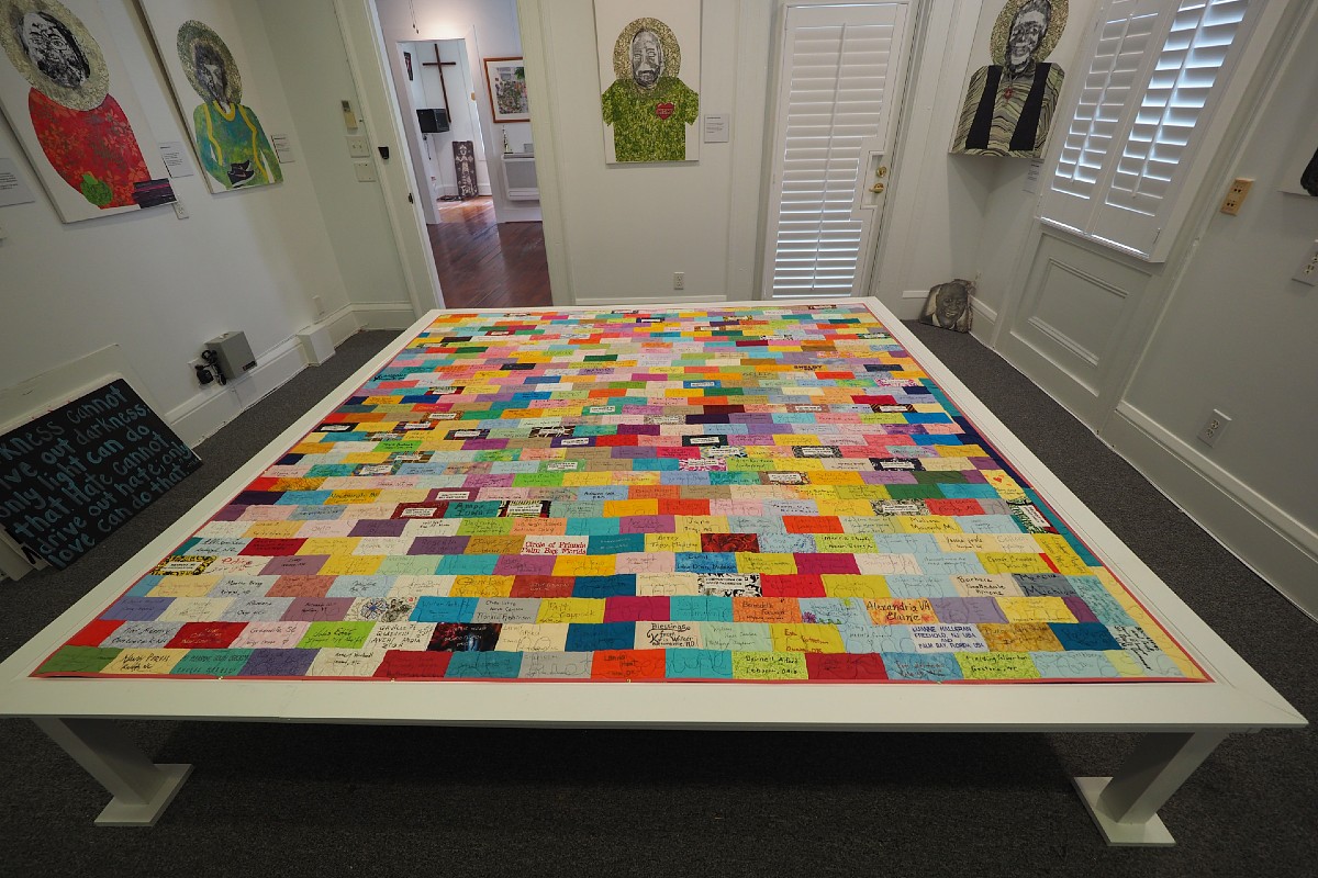 Outpouring of world's grief expressed in letters, art for Emanuel