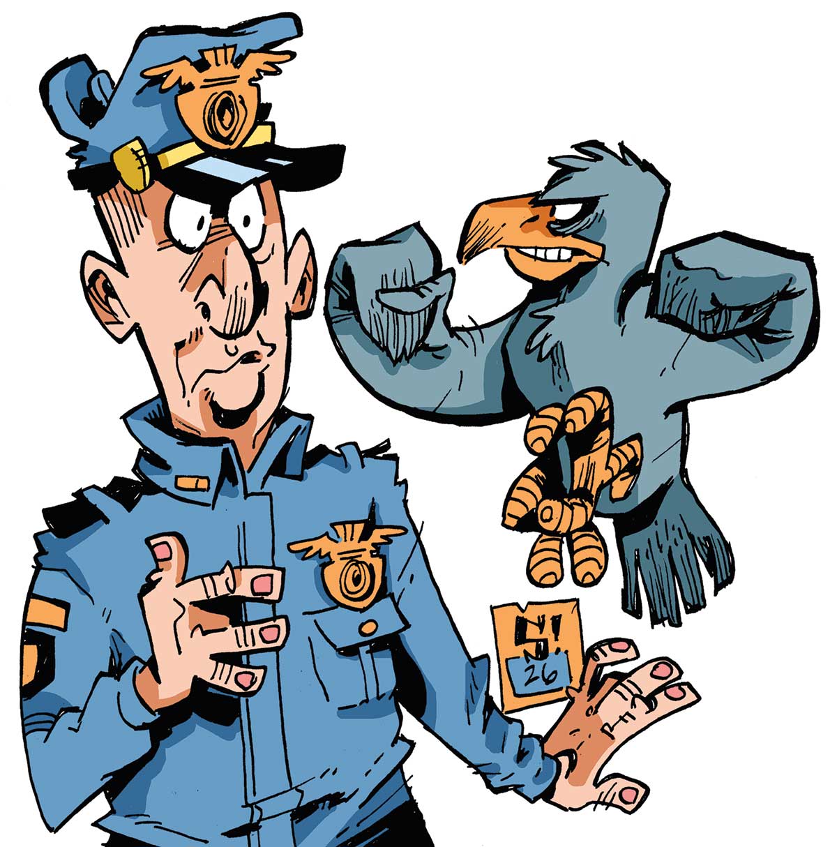 Blotter: Fowl play